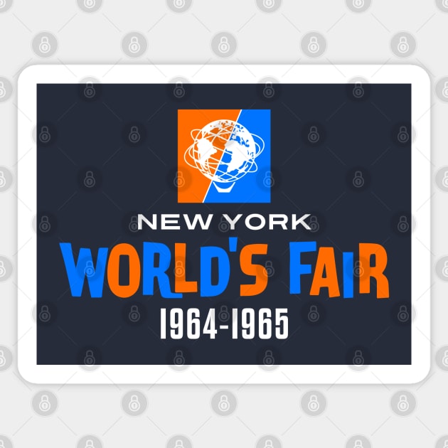 1964 1965 New York World's Fair Full Color Icon Sticker by DMSC